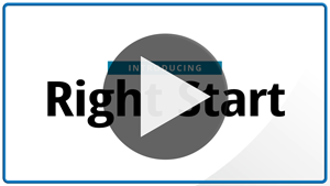 Right Start Demo video, opens in a new window.